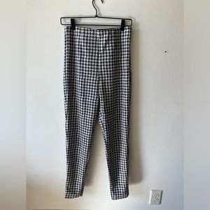 ZARA - Skinny houndstooth legging pant